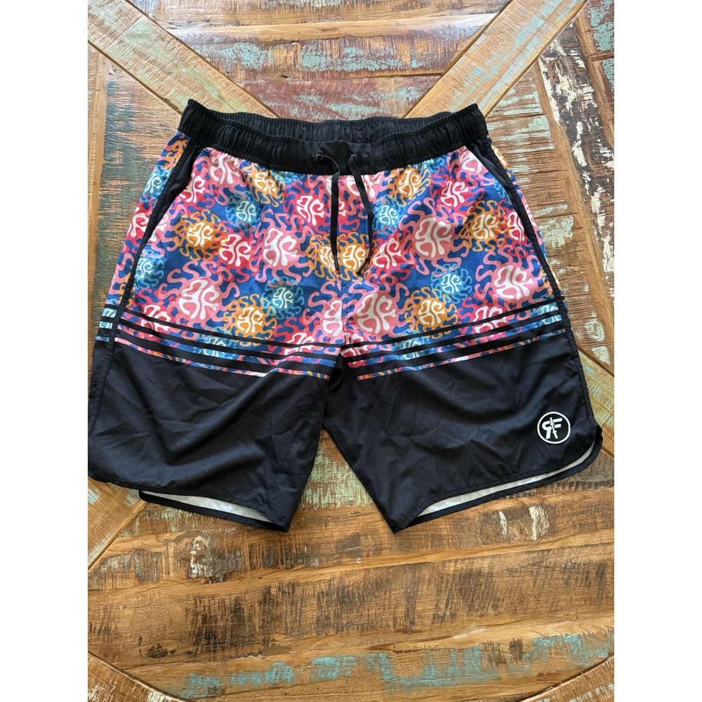 ROKFIT Athletic Shorts Men's 2XL Multicolor Lined Running‎ Gym Training Shorts